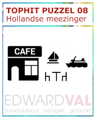 Kleine cafe aan de haven Vader Abraham | Popsong Title Rebus | Tophit puzzel | Spel game fun pop music popmuziek titel raden troubadour Edward Val