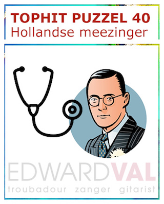 Dokter Bernard Bonnie St Claire | Popsong Title Rebus | Tophit puzzel | Spel game fun pop music popmuziek titel raden troubadour Edward Val