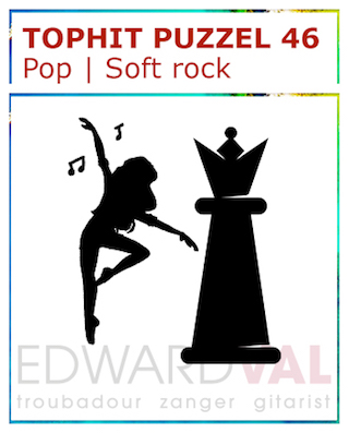 Dancing queen Abba | Popsong Title Rebus | Tophit puzzel | Spel game fun pop music popmuziek titel raden troubadour Edward Val