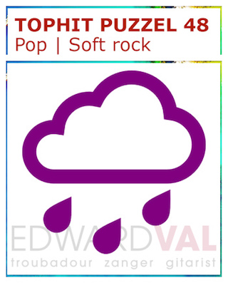 Purple rain Prince | Popsong Title Rebus | Tophit puzzel | Spel game fun pop music popmuziek titel raden troubadour Edward Val