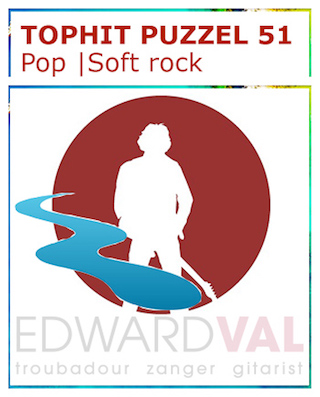 The river Bruce Springsteen | Popsong Title Rebus | Tophit puzzel | Spel game fun pop music popmuziek titel raden troubadour Edward Val