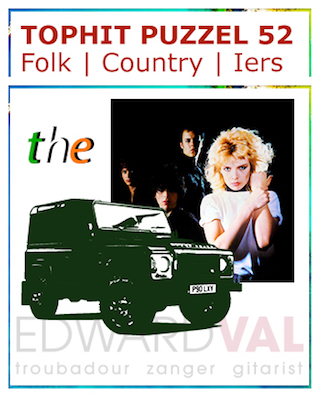 Wild rover Dubliners | Popsong Title Rebus | Tophit puzzel | Spel game fun pop music popmuziek titel raden troubadour Edward Val