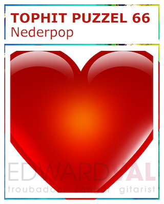 Groot hart De Dijk | Popsong Title Rebus | Tophit puzzel | Spel game fun pop music popmuziek titel raden troubadour Edward Val