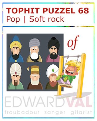 Sultans of swing Dire Straits | Popsong Title Rebus | Tophit puzzel | Spel game fun pop music popmuziek titel raden troubadour Edward Val