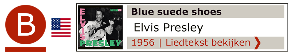 Elvis Presley Blue suède shoes | Zanger gitarist troubadour Edward Val boeken | Liedtekst Sing Along | karaoke Feest