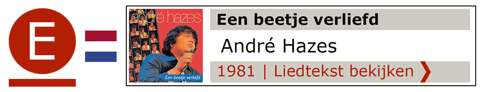 beetje verliefd andre hazes | Zanger gitarist troubadour Edward Val boeken | Liedtekst Sing Along | karaoke Feest