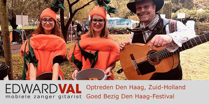 Den Haag goed bezig duurzaamheid food truck festival Zuiderpark troubadour edward val mobiele live muziek kids entertainment kinderboerderij