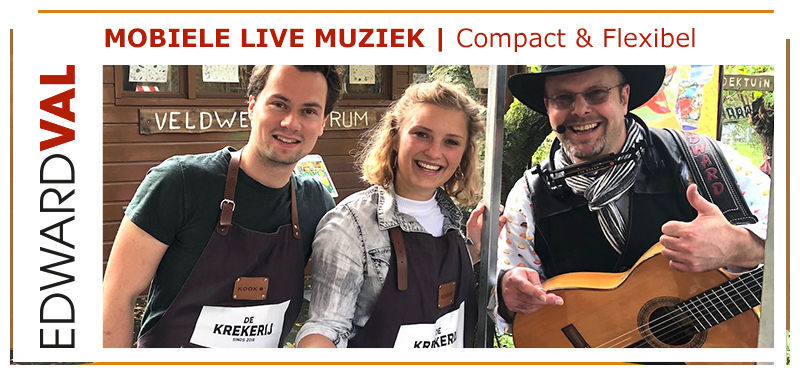 Apeldoorn Beekbergen Eerbeek Uddel Veluwe Gelderland live muziek boeken troubadour edward val mobiel inzetbaar muzikaal entertainer inhuren gezellige liedjes