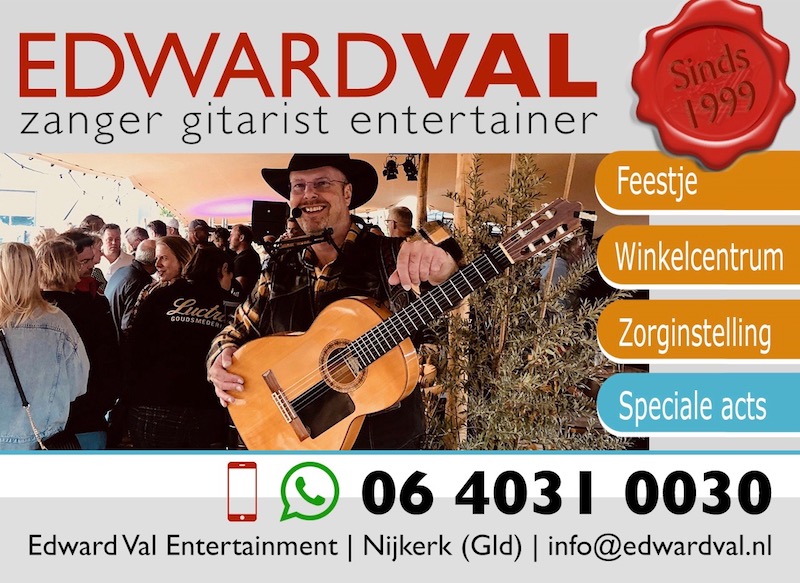 leuke-gezellige-zanger-gitarist-troubadour-edward-val-familie-feest-trouwdag jubileum-akoestisch-sfeer-stemming-country-top-2000-bedrijfsfeest-nijkerk-utrecht-gelderland-flevoland